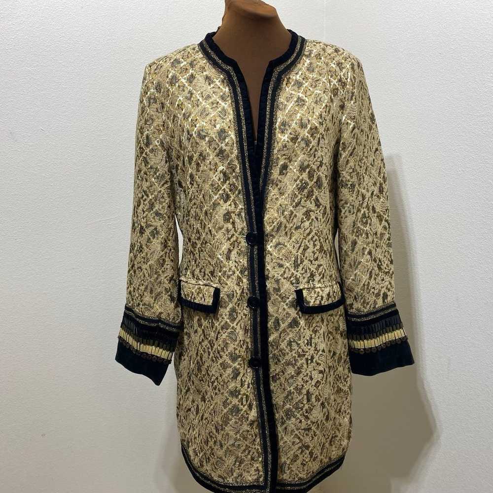 Chico's Artisan Adele Jacket Size Medium - image 1