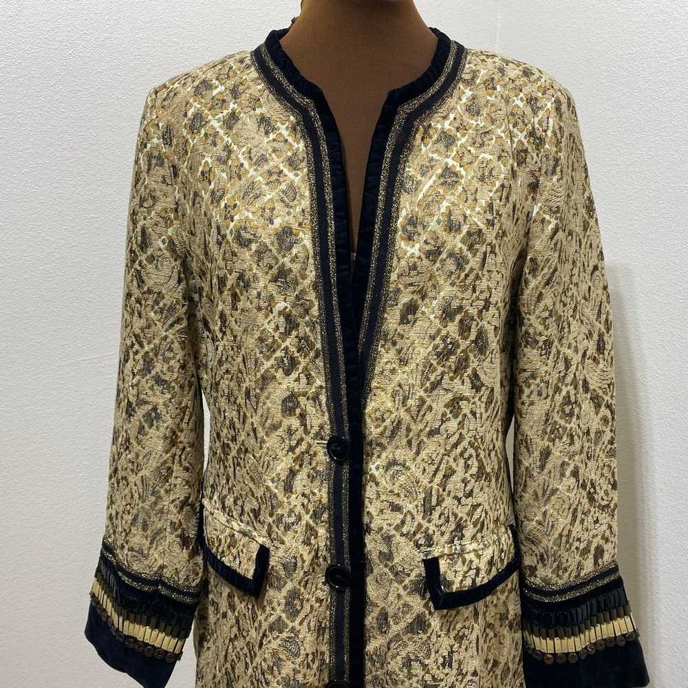 Chico's Artisan Adele Jacket Size Medium - image 4