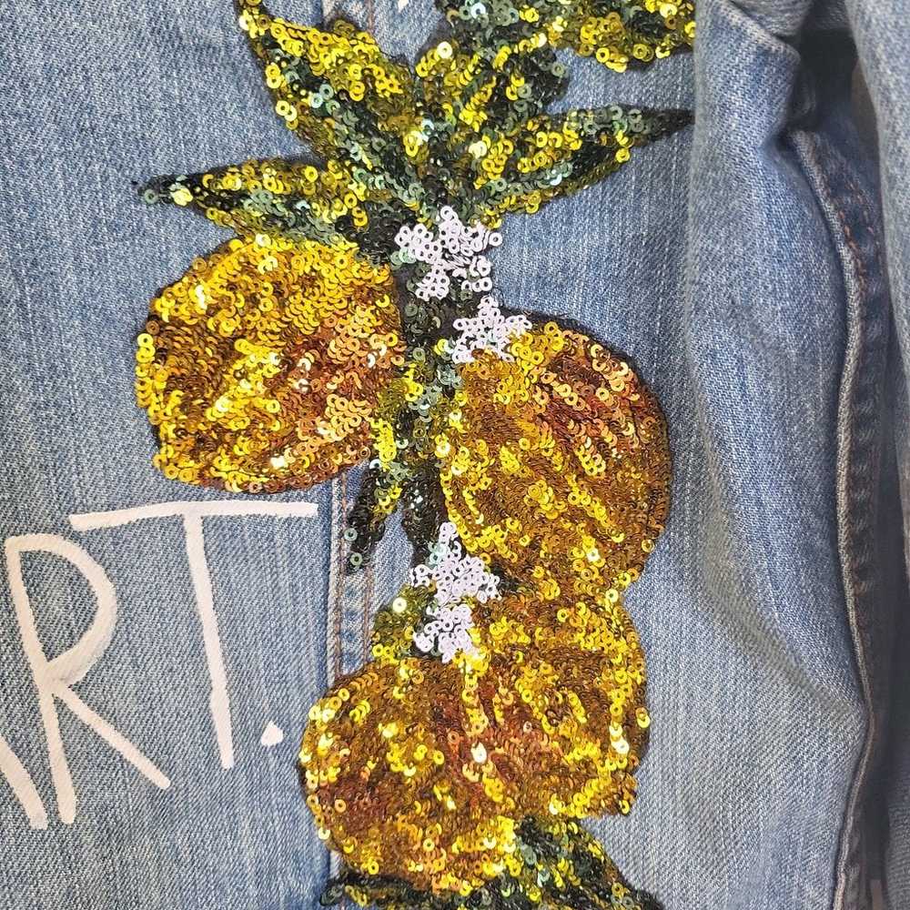 Levi's Winter Ash Upcycled Denim Jacket M - image 10