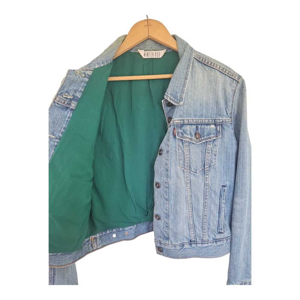 Levi's Winter Ash Upcycled Denim Jacket M - image 2