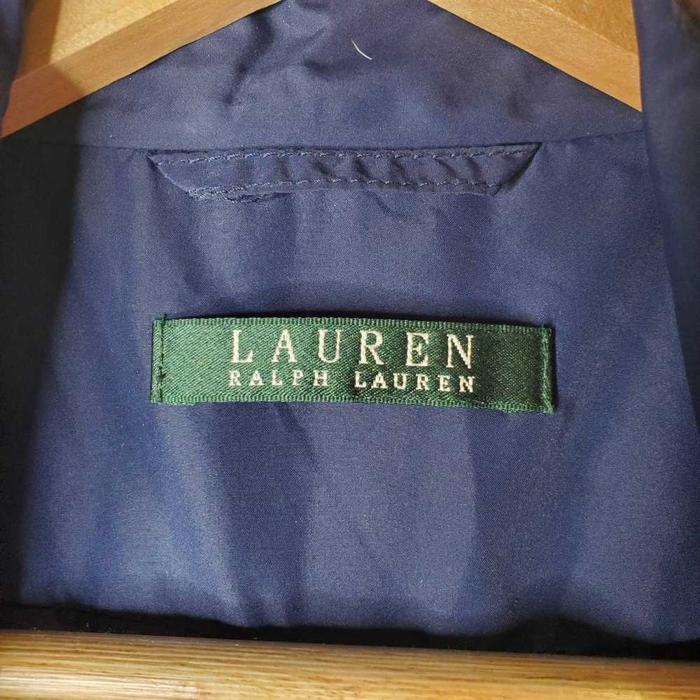 Lauren Ralph Lauren Quilted Puffer Vest Navy Sz L - image 6