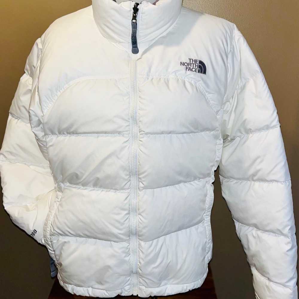 Vintage White The North Face 700 Puffer/Ski Jacke… - image 2