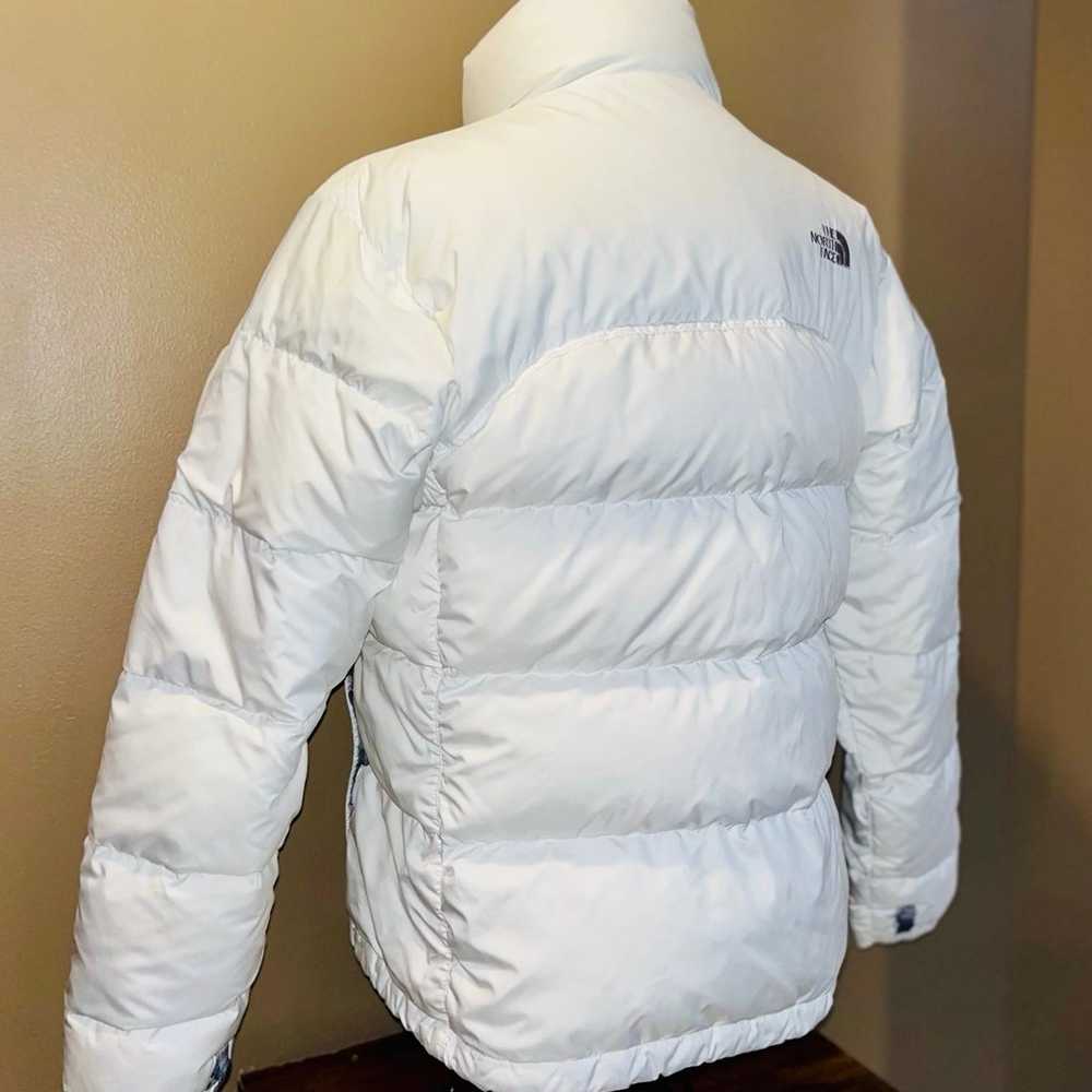 Vintage White The North Face 700 Puffer/Ski Jacke… - image 3