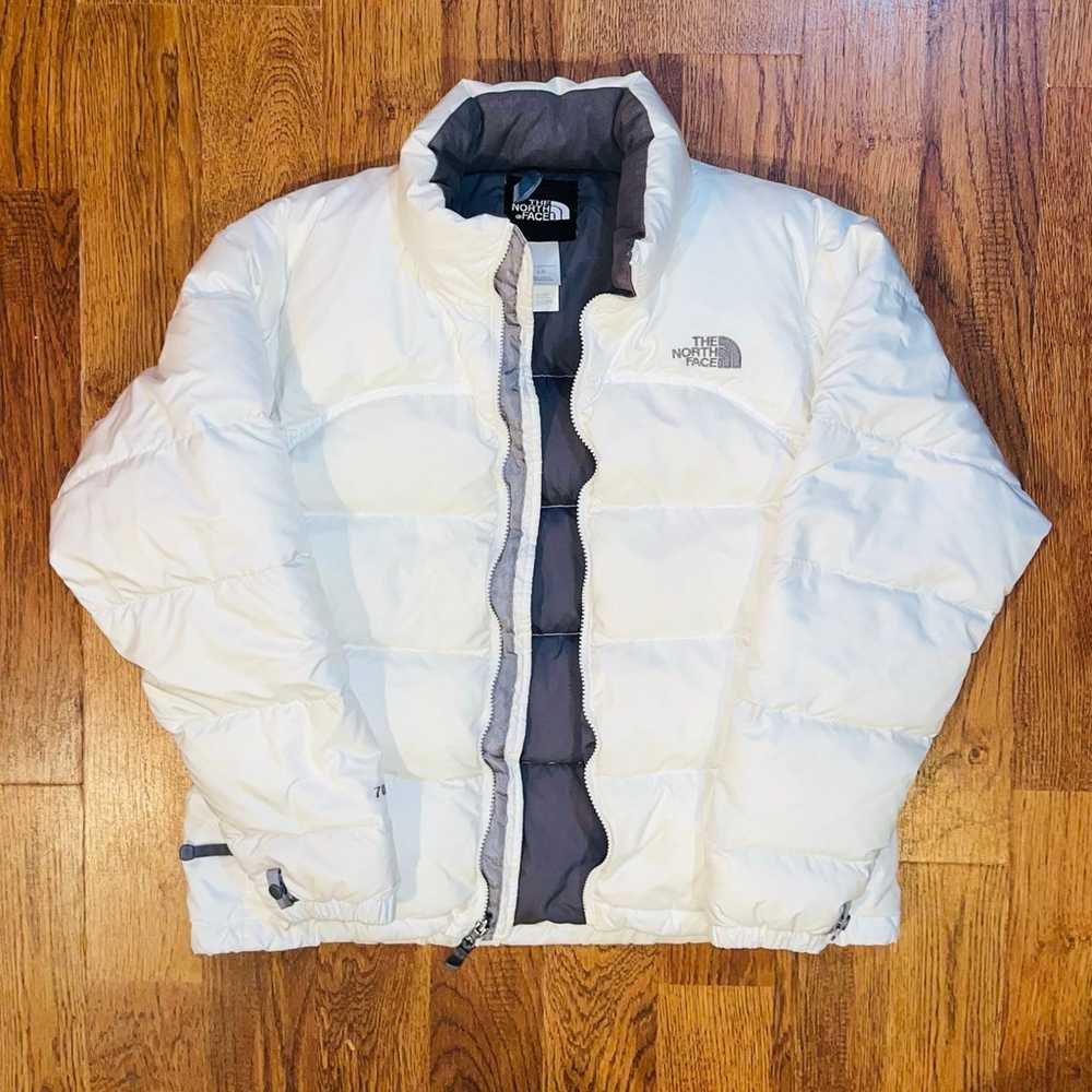 Vintage White The North Face 700 Puffer/Ski Jacke… - image 4