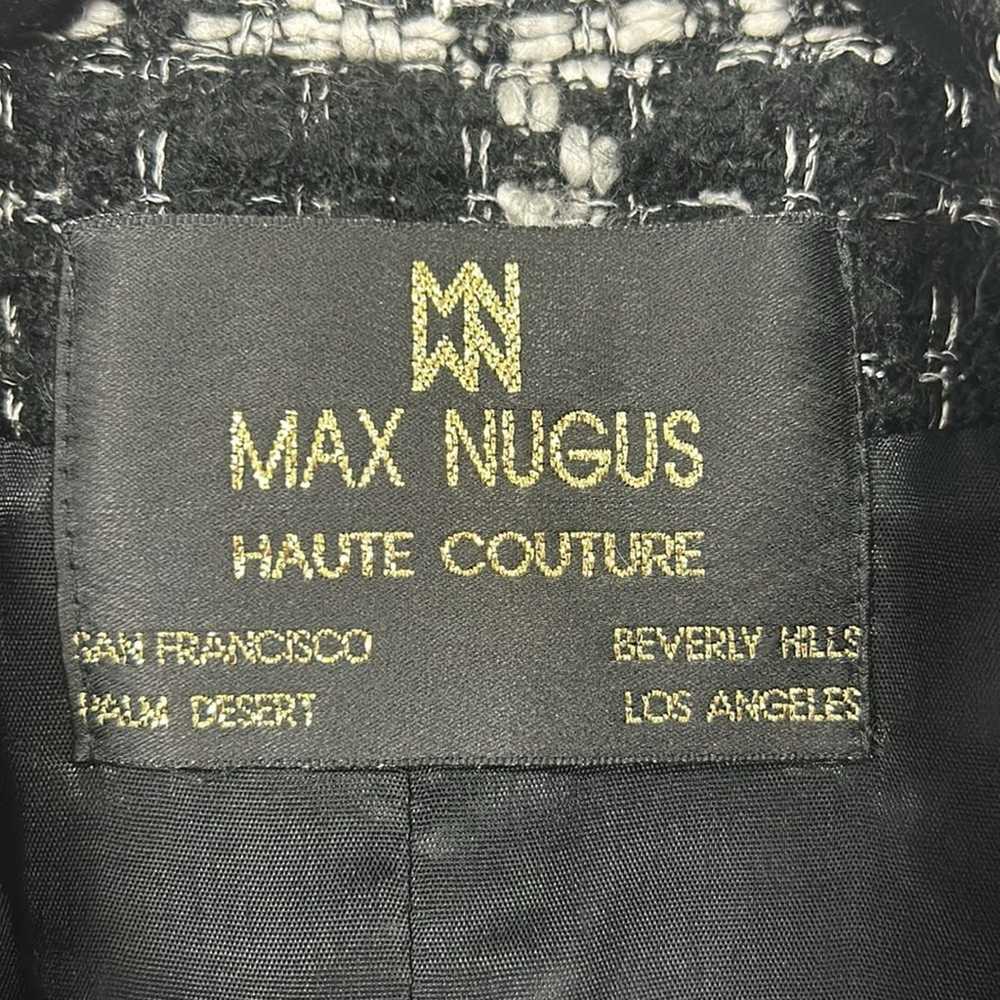 Max Nugus Black and White fringe blazer women’s s… - image 3