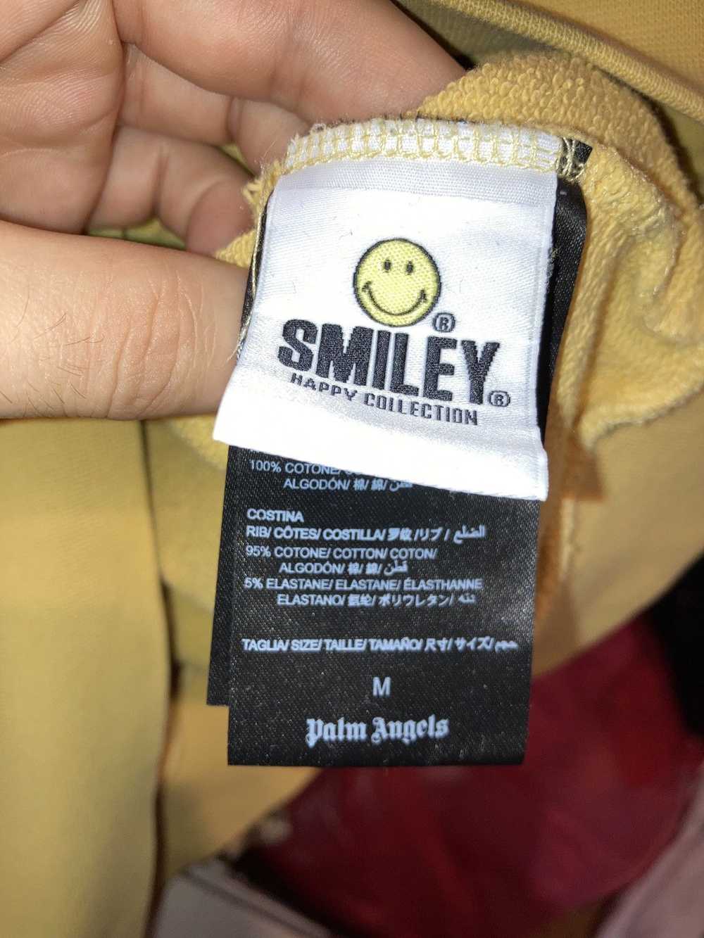 Palm Angels Palm Angels Smiley Hoodie (Medium) - image 9