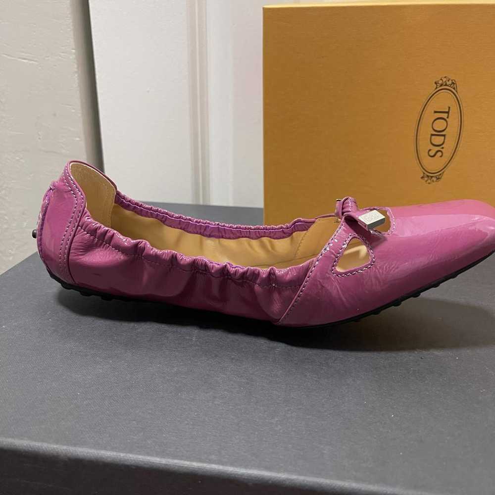 Tod's Patent leather ballet flats - image 6