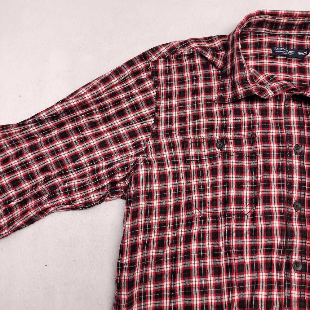 Faded Glory Faded Glory Tartan Flannel Shirt Men … - image 4