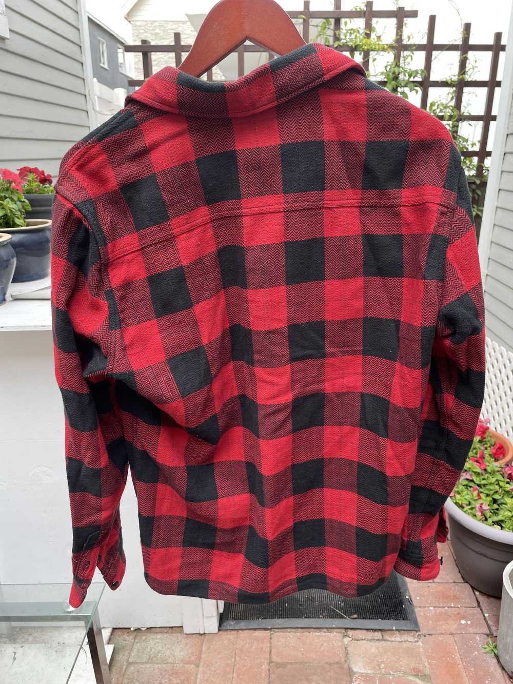 The Flat Head Block Check Flannel Shirt - image 2