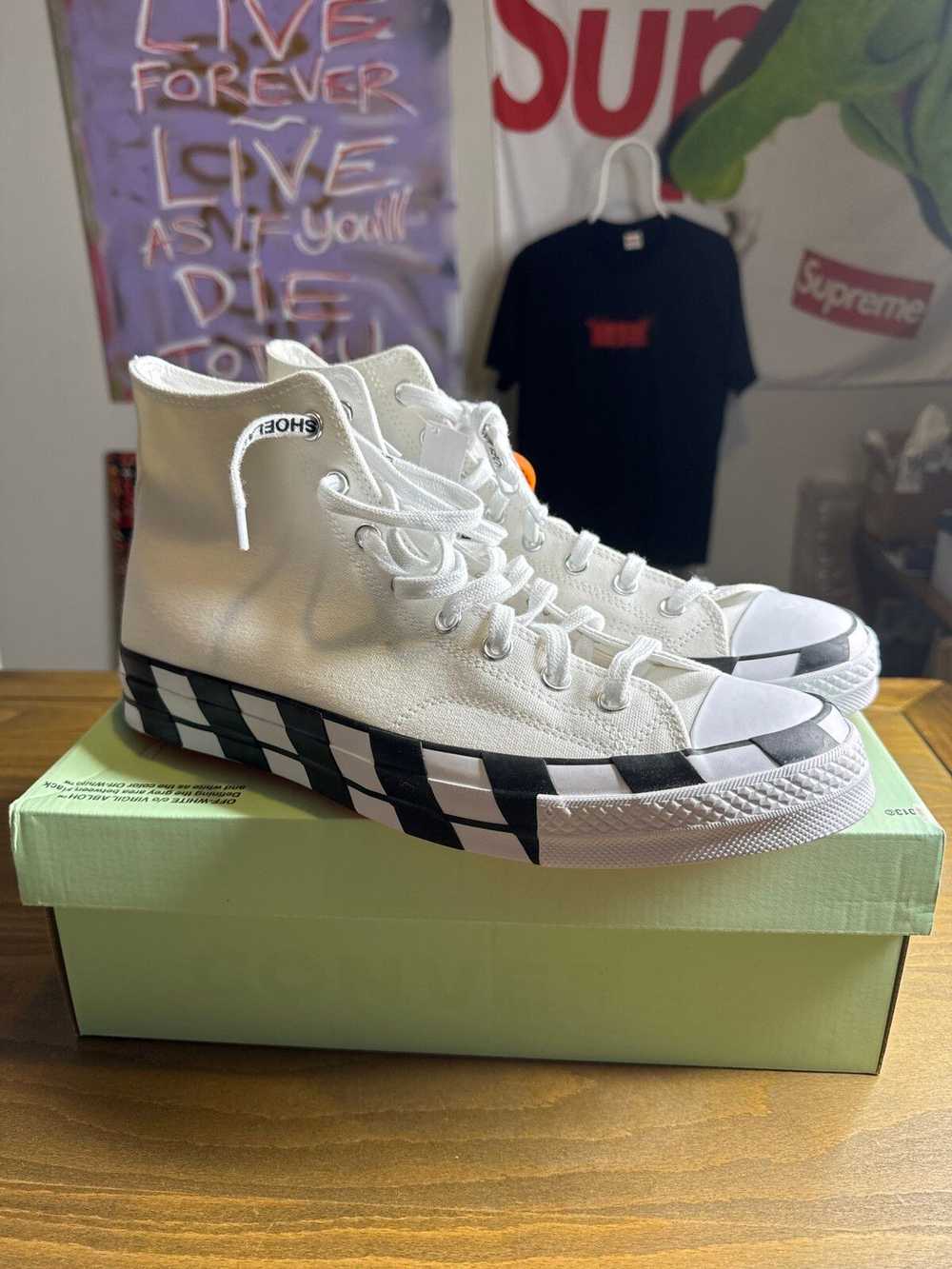 Converse × Off-White Off-White Converse - image 1