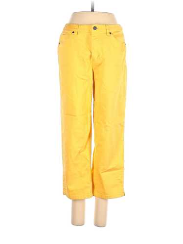 Talbots Women Yellow Jeans 6