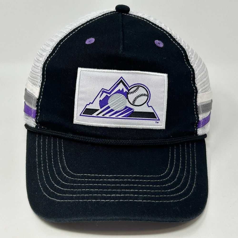 Other Colorado Rockies Trucker Hat Black MLB 3 St… - image 10