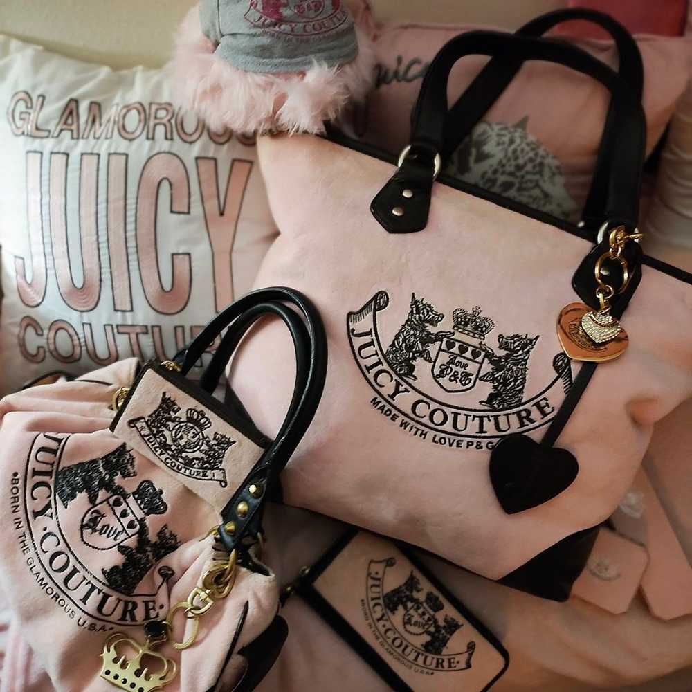 Juicy Couture Pink Scottie dog bags - image 3