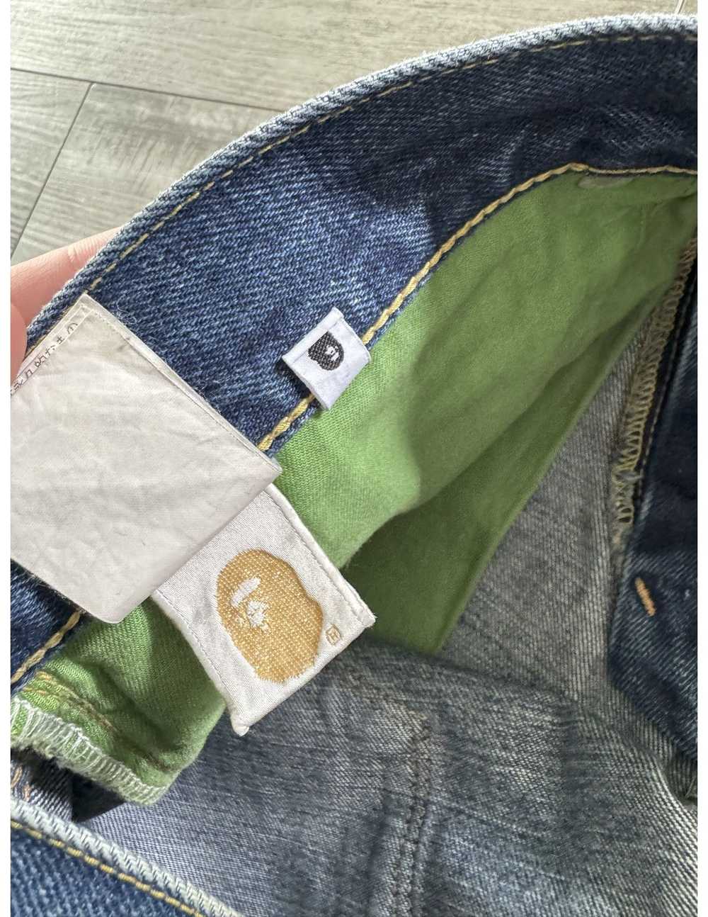 Bape Bape OG Bapesta Star Selvedge Denim - image 5