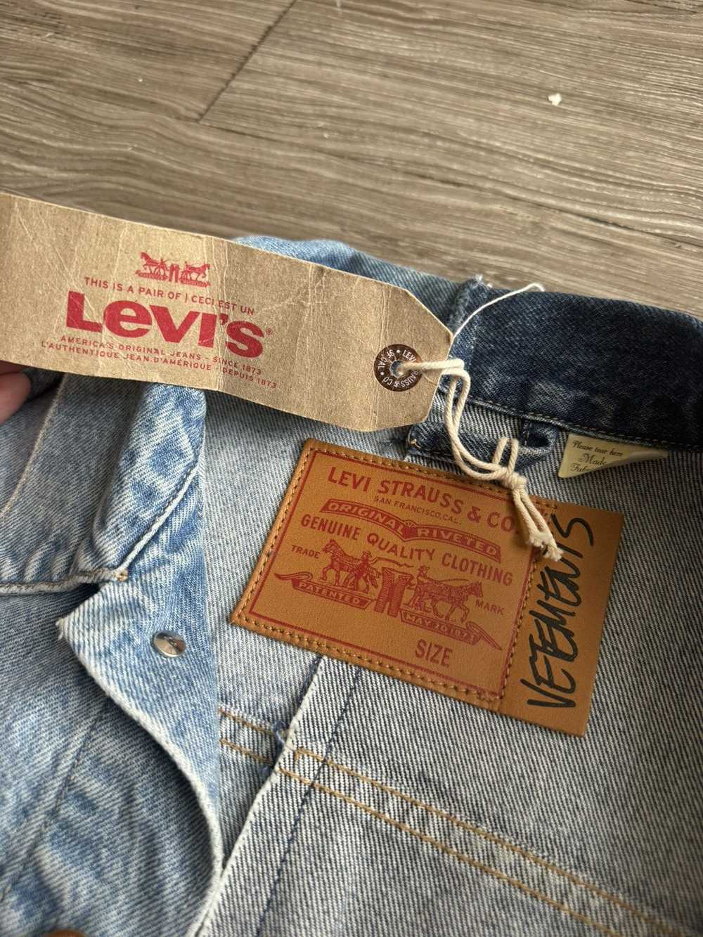 Levi's × Vetements Vetements x Levi’s FW19 Denim … - image 5