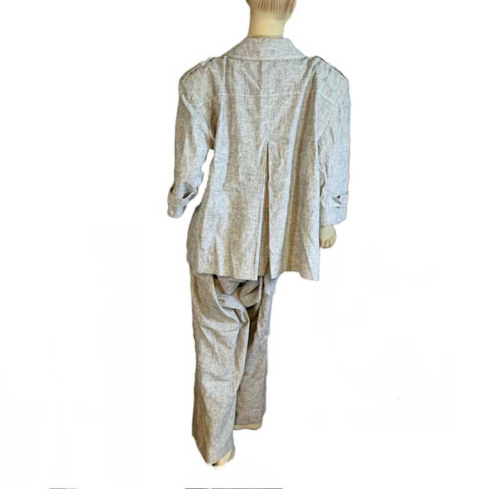Non Signé / Unsigned Linen jumpsuit - image 8