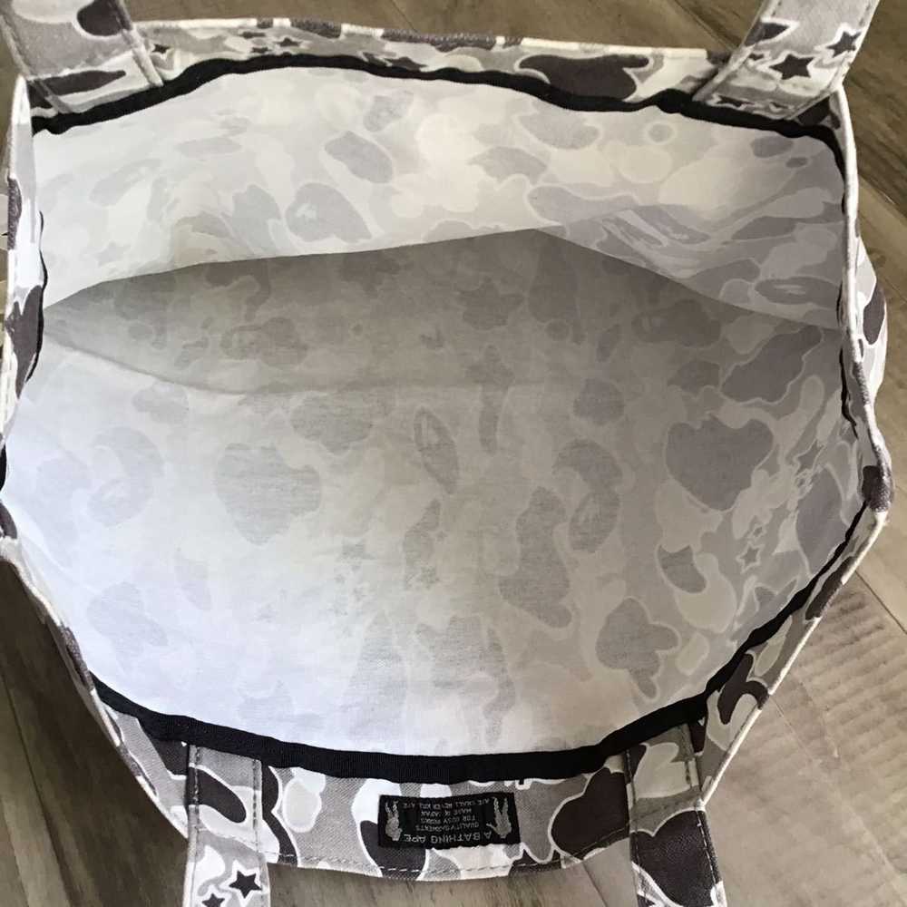 Bape × Nigo BAPE Tote bag sta camo gray a bathing… - image 2