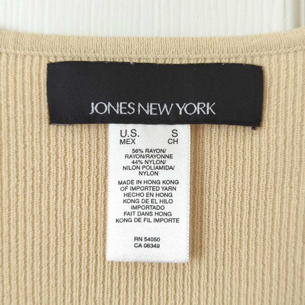 Jones New York Y2K Vintage Classic Knit Square Ne… - image 4