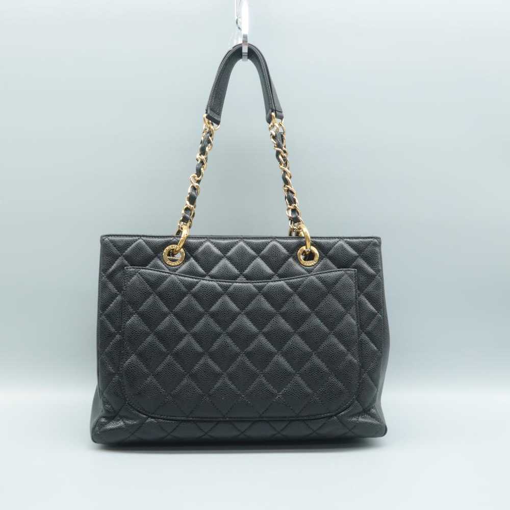 Chanel Grand shopping leather handbag - image 4
