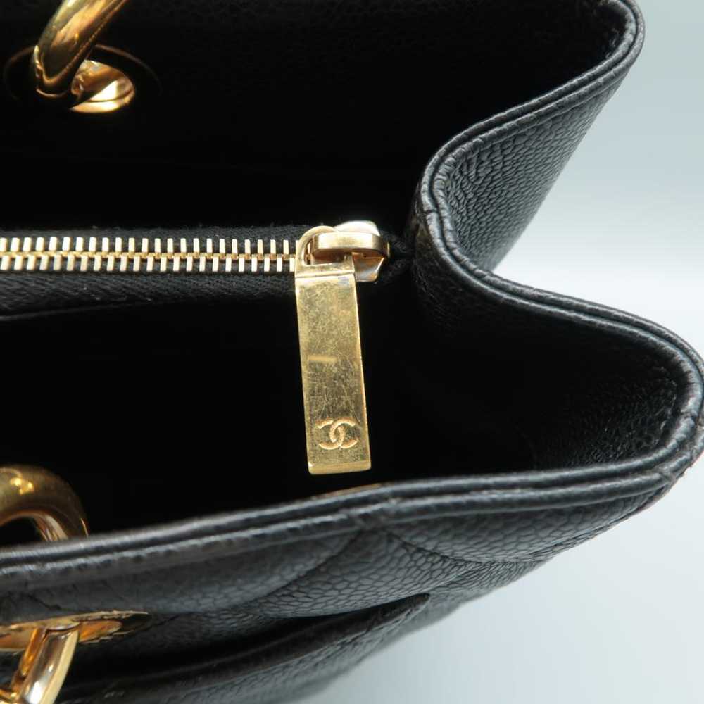 Chanel Grand shopping leather handbag - image 8