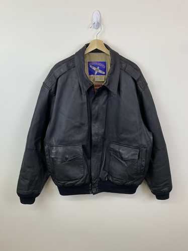 Leather × Streetwear Vintage 1980s Black Leather