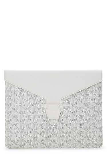 White Goyardine Canvas Camondo 2 Pouch MM - image 1