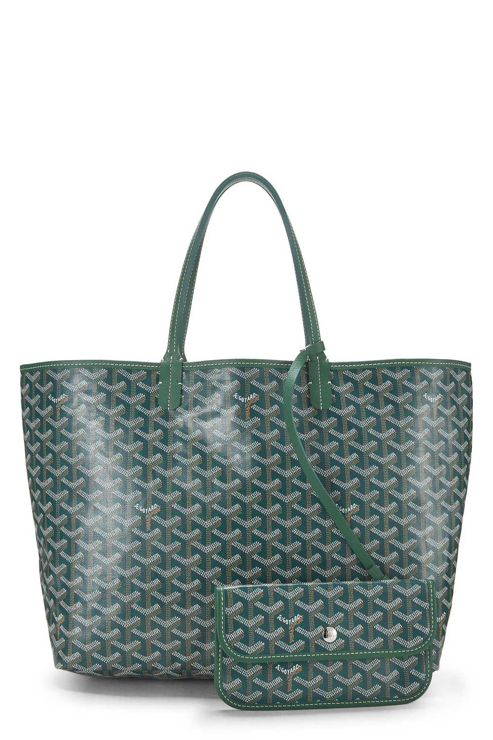 Green Goyardine Canvas Saint-Louis PM - image 4