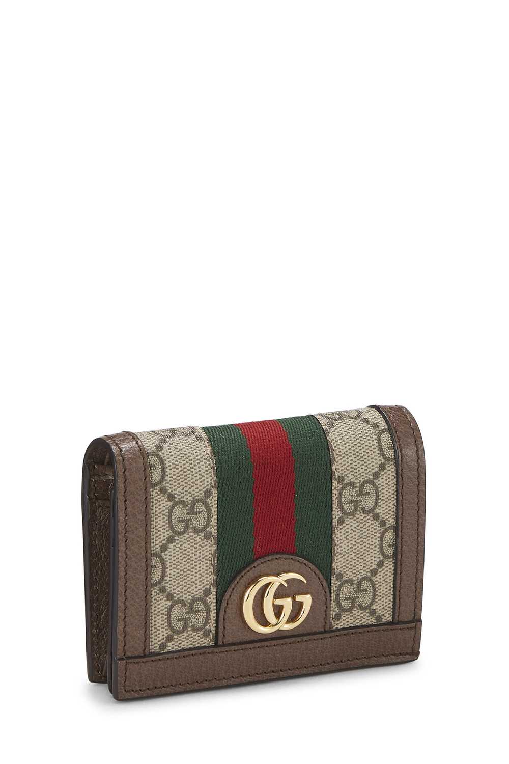 Original GG Supreme Canvas Ophidia French Wallet - image 2