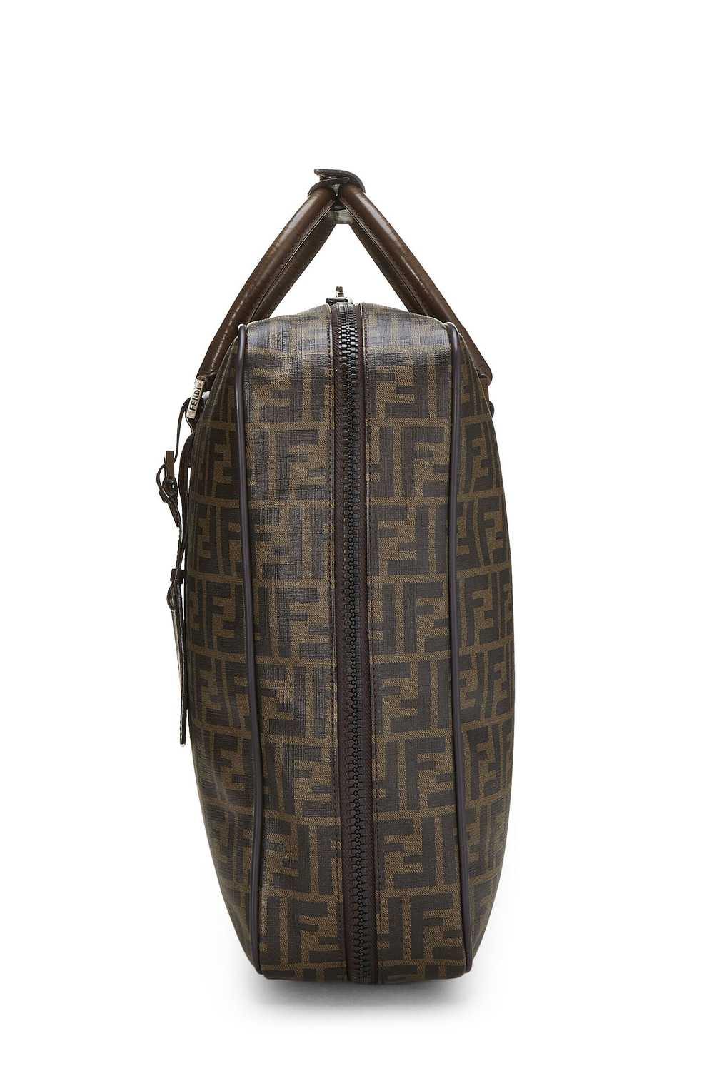 Brown Coated Canvas Zucca Weekender Large - image 3