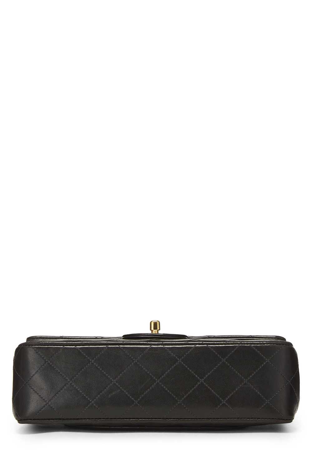 Black Quilted Lambskin Classic Double Flap Small - image 5