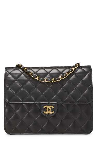 Black Quilted Lambskin Ex Flap Small - image 1