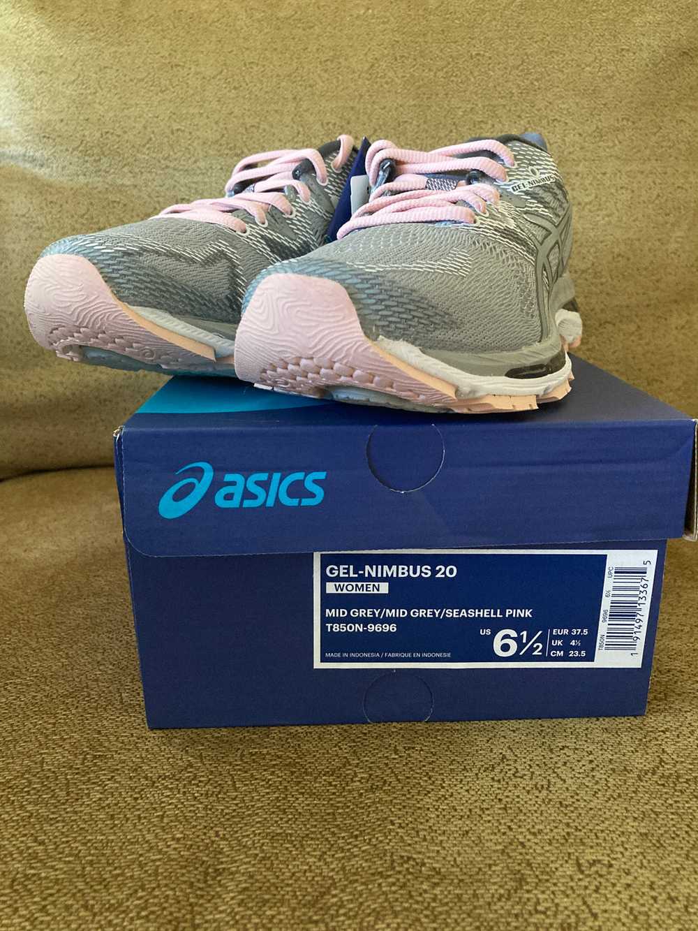 Asics Gel-Nimbus 20 Grey/Pink, 6.5 - image 6