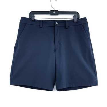Mens Lululemon Athletica Navy Blue Chino Shorts S… - image 1