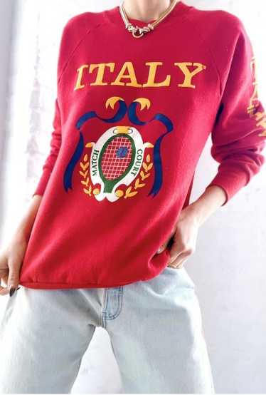 Italy tennis sweatshirt