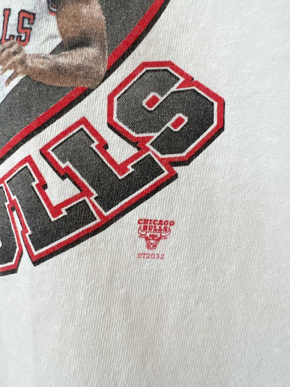 1997 Chicago Bulls NBA Champs Starter Tee, XXL/3XL - image 6