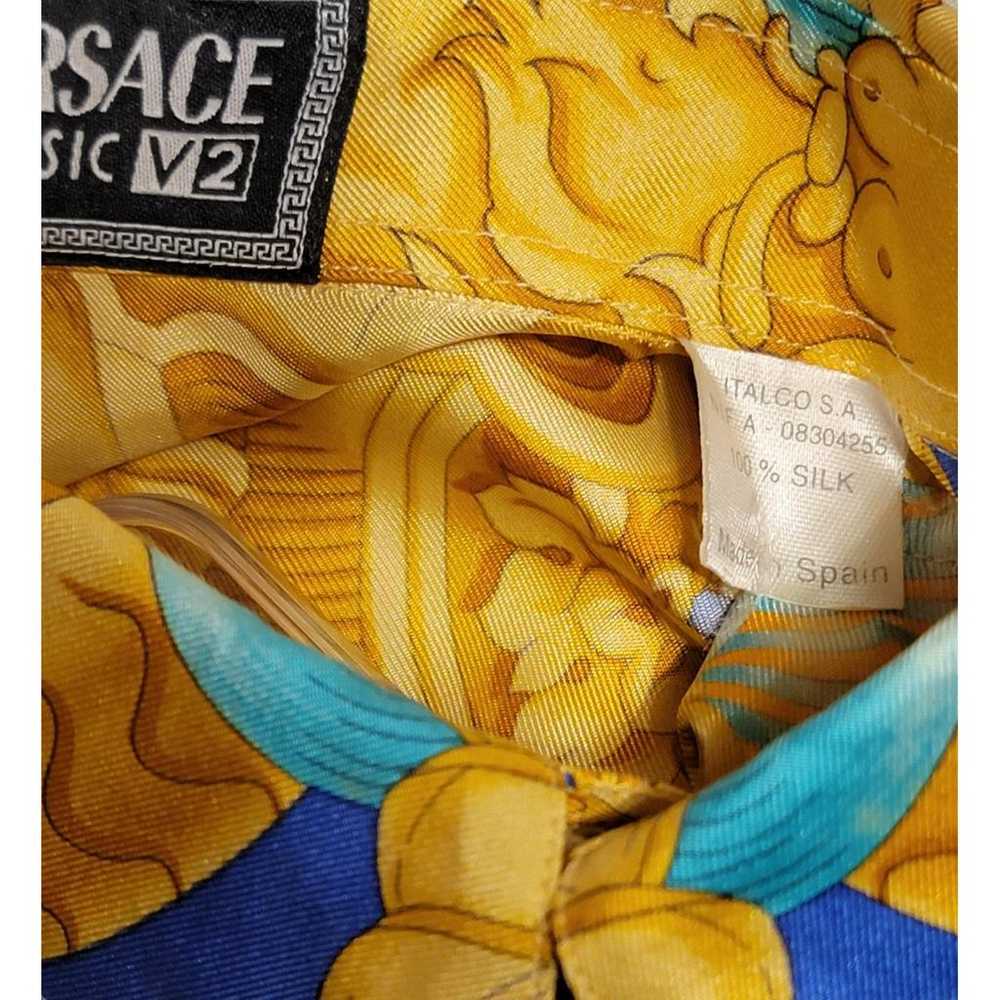 Versace Silk shirt - image 6