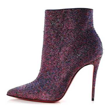 CHRISTIAN LOUBOUTIN Satin So Kate Starlight Booty… - image 1