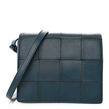 BOTTEGA VENETA Lambskin Maxi Intrecciato Mini Cas… - image 1