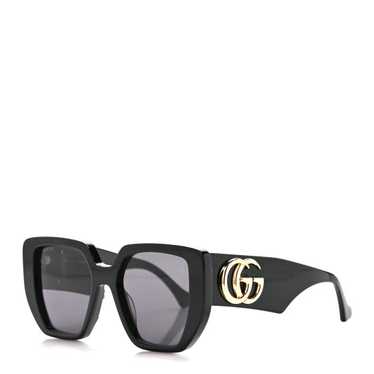 GUCCI Acetate Square Frame Sunglasses GG0956S Blac