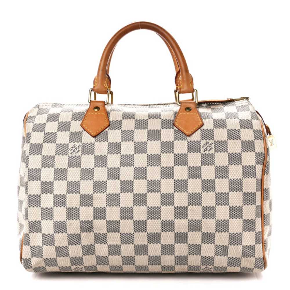 LOUIS VUITTON Damier Azur Speedy 30 - image 1