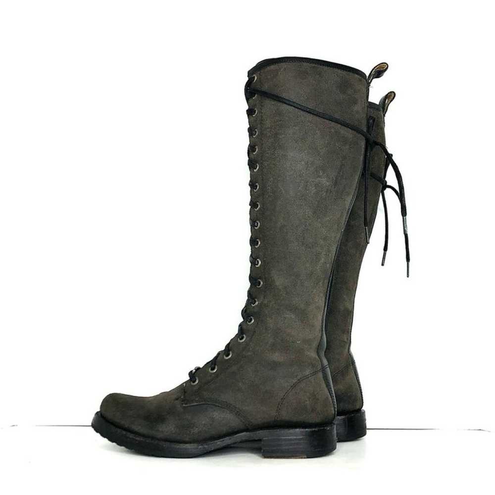 Frye Leather biker boots - image 4