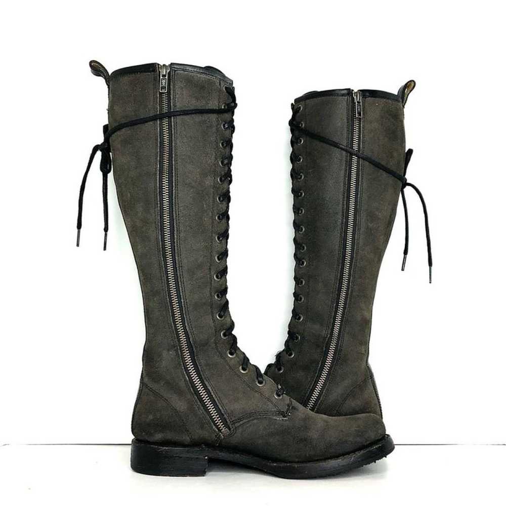 Frye Leather biker boots - image 5