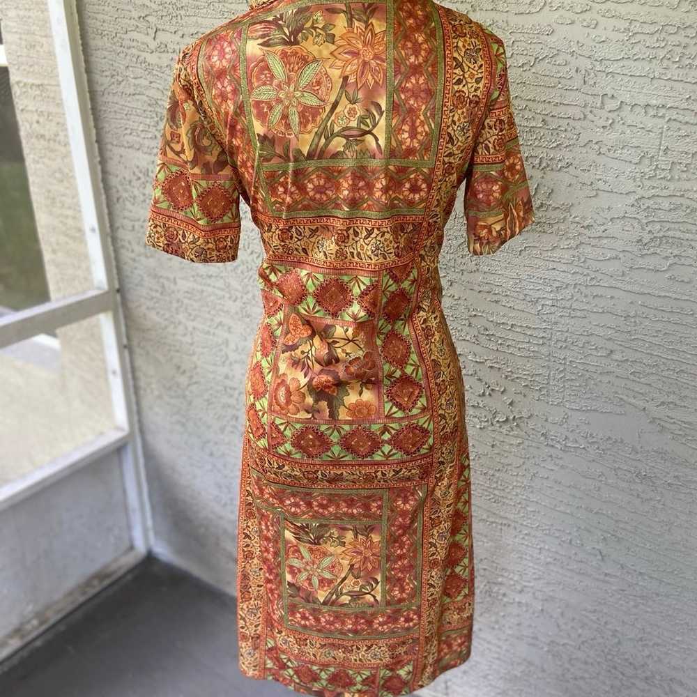 VTG 70s Funky Unique Dress - image 6