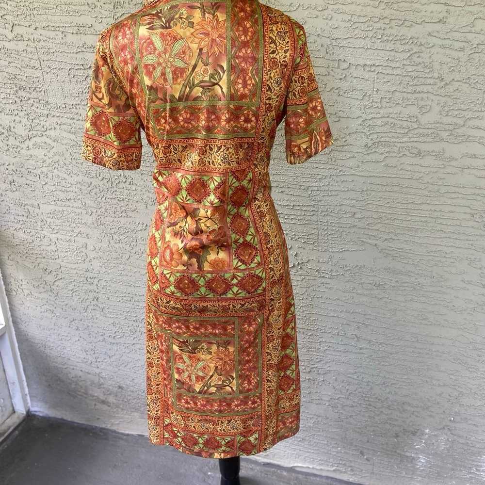 VTG 70s Funky Unique Dress - image 8