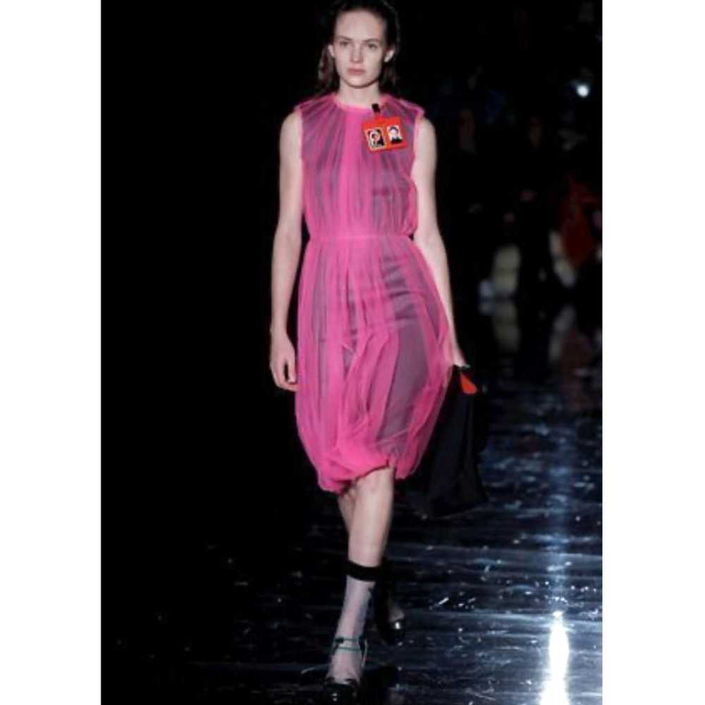 Prada Glitter mid-length dress - image 6