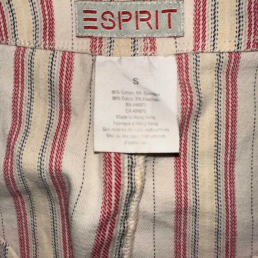 Esprit Striped Vintage 80s Sheath Boho Beachy Sai… - image 4
