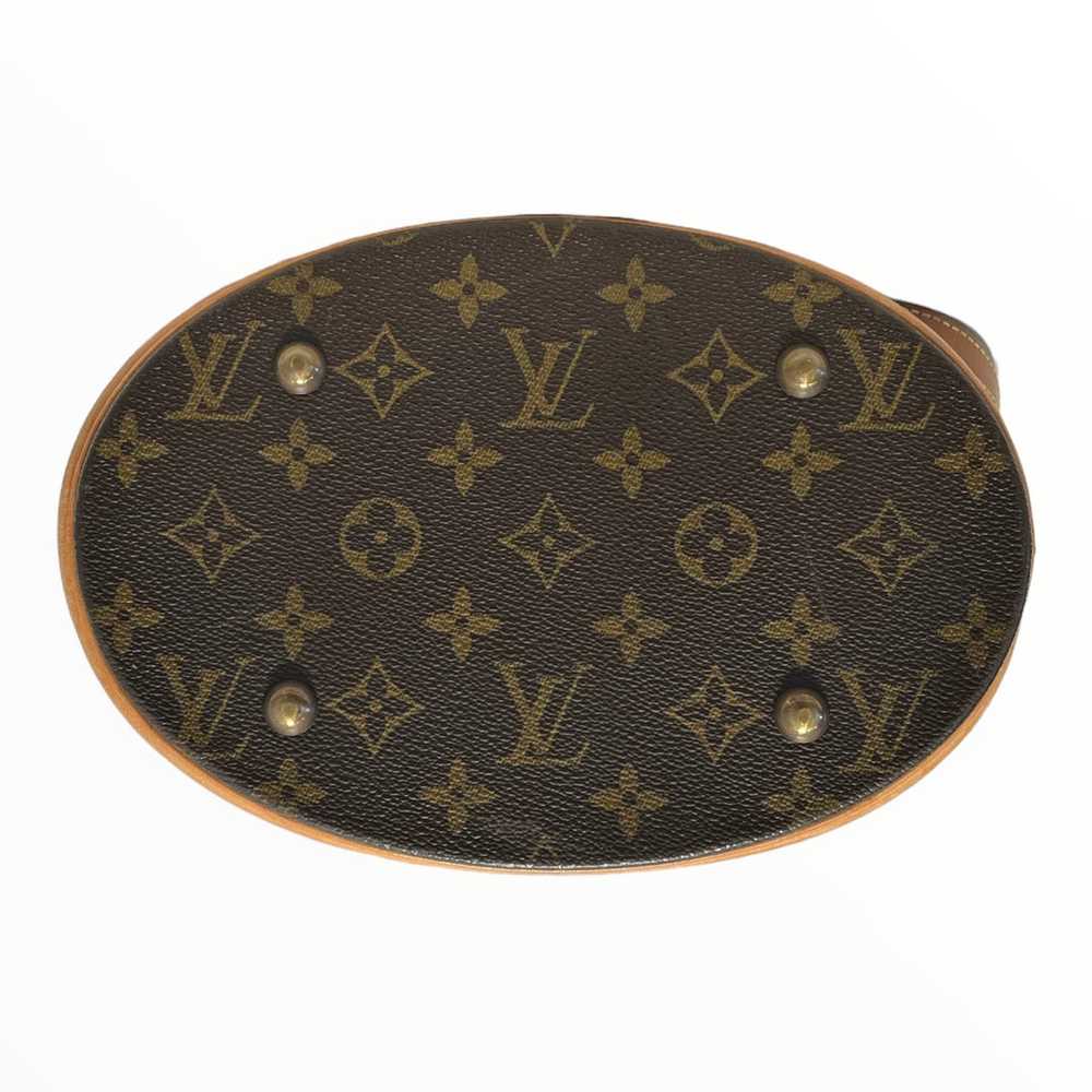 LOUIS VUITTON/Hand Bag/Monogram/Leather/BRW/Bucke… - image 4