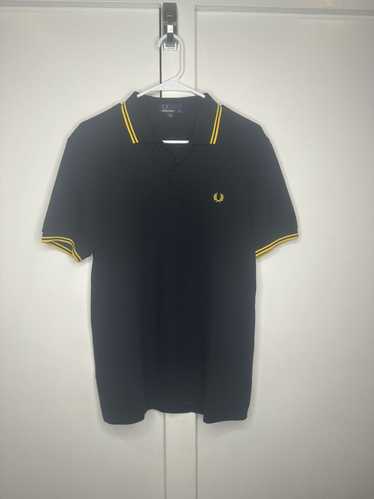 Fred Perry Fred Perry Black Yellow Stripped Classi