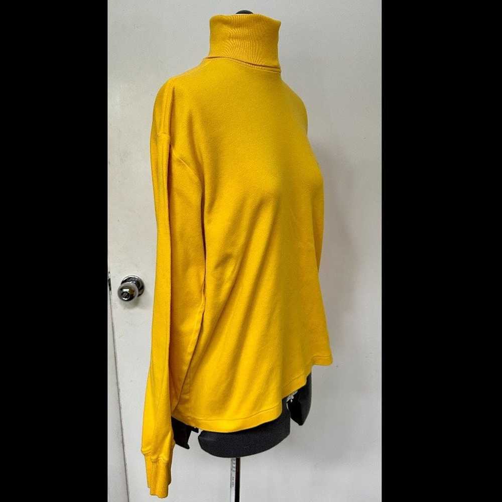 VINTAGE 1990s RALPH LAUREN LADIES GOLDEN YELLOW C… - image 3