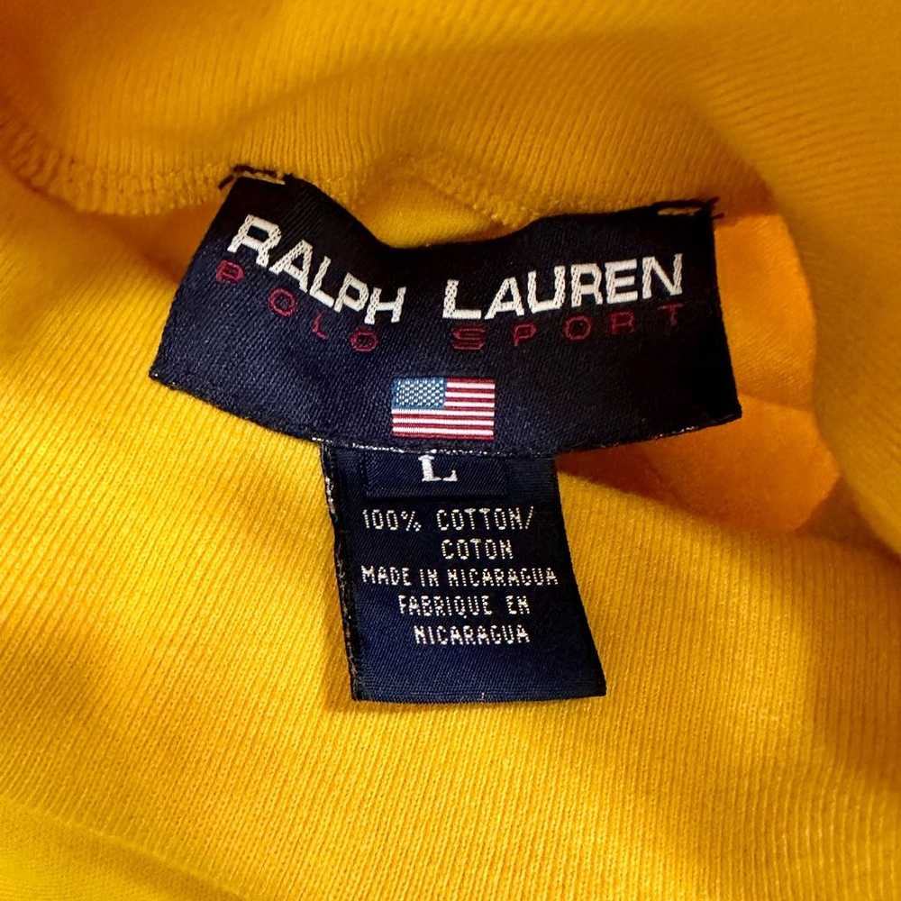 VINTAGE 1990s RALPH LAUREN LADIES GOLDEN YELLOW C… - image 5